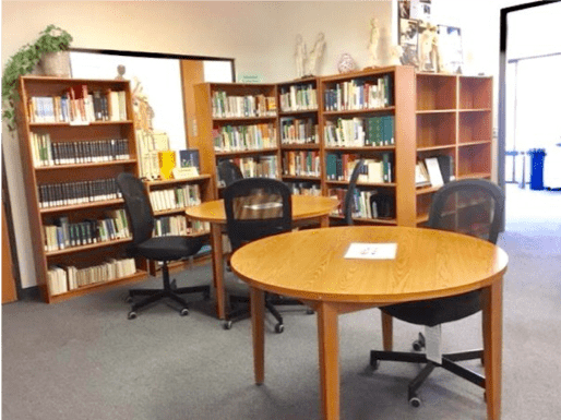 San Diego campus library remodeled area