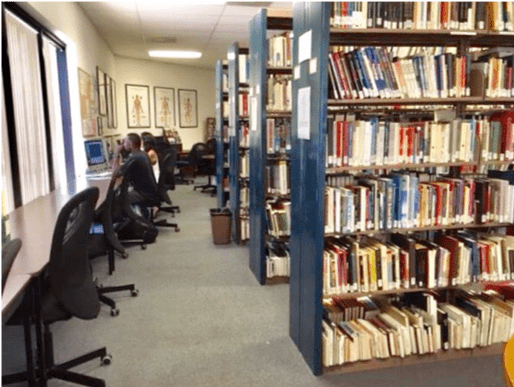 San Diego campus library remodeled room