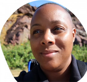 A headshot of Carla Gaskins-Nathan, LMT
